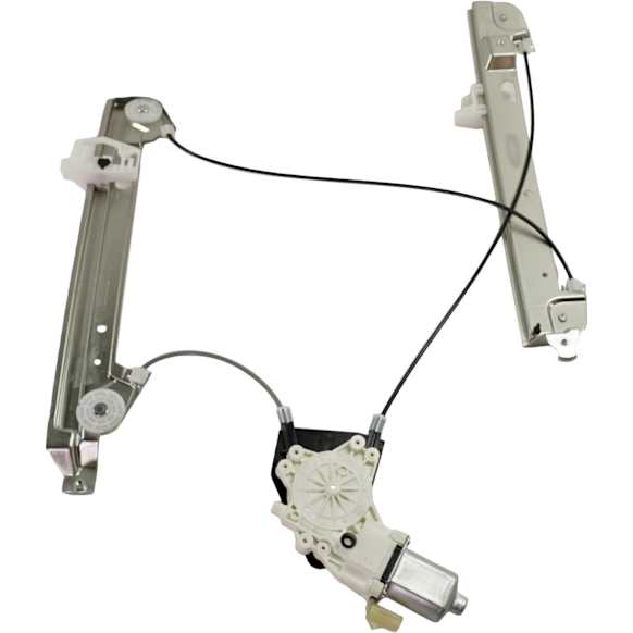 Front, Driver Side Power Window Regulator, With Motor