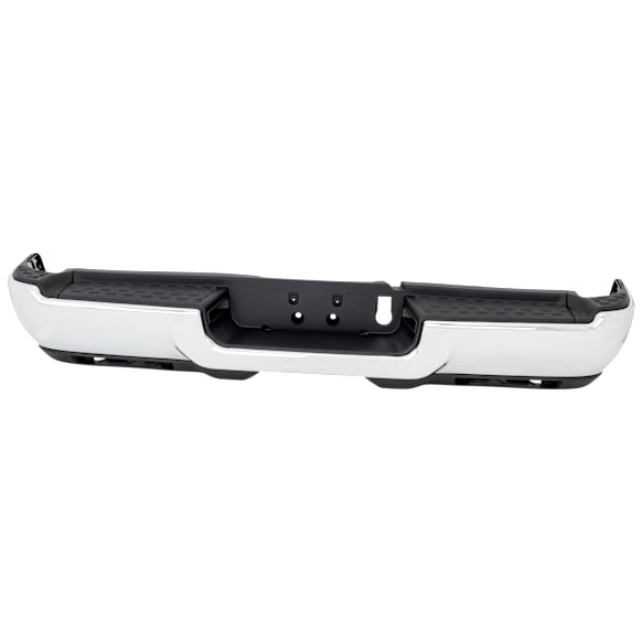 2019-2024 Ram 2500 - Step Bumper, Chrome, Face Bar Only, without Pad Provision, For Models without Park Assist System, with Fog Lights