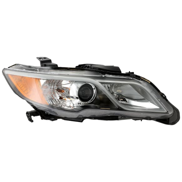 2013-2015 Acura RDX - Passenger Side Headlight, with Bulb, Halogen, Clear Lens, Base Model