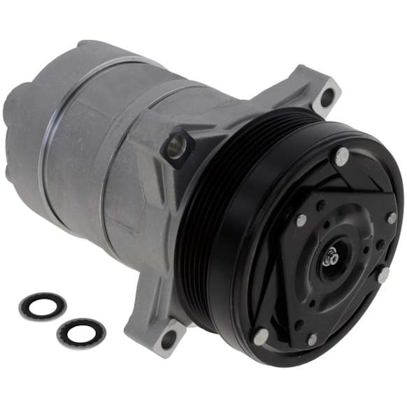 1997 Cadillac DeVille - A/C Compressor, With Clutch, 6-Groove Pulley, 8 Cyl 4.6L