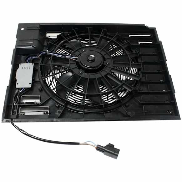 2004 BMW 745Li Base - A/C Condenser Fan 8 Cyl 4.4L, Single fan