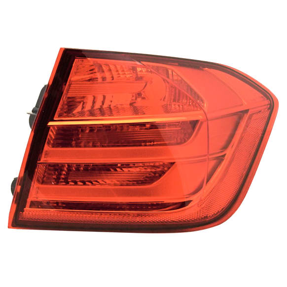 2013-2015 BMW 328i xDrive - Passenger Side, Outer Tail Light, without Bulb, Halogen, Base Model