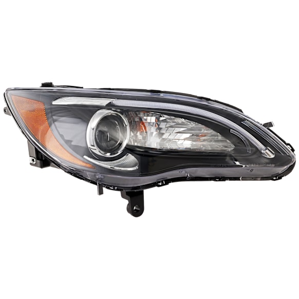 2012 Chrysler 200 - Passenger Side Halogen Headlight, With bulb(s), Sedan, OE Replacement