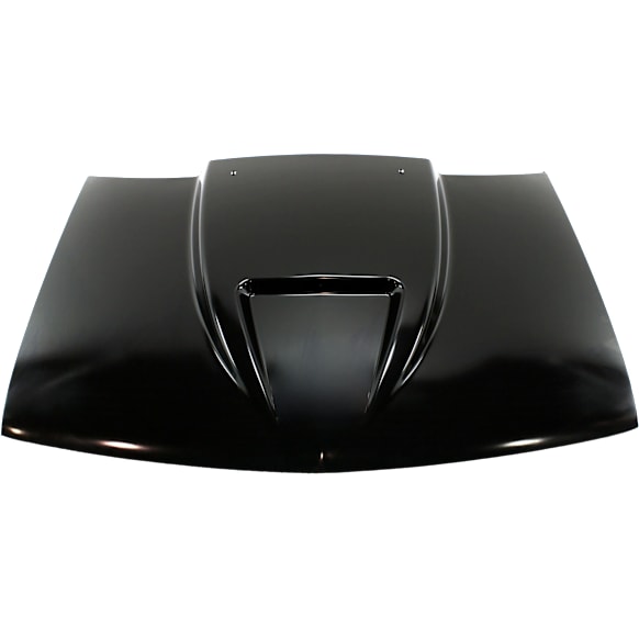 Cowl Hood, Steel, Primed, Ram Air Cowl, 2 in. Raised