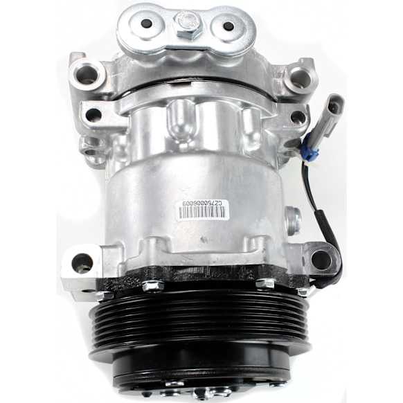 1998 Chevrolet Express 2500 - A/C Compressor, 4.33in Diameter; 6 Groove; HT6; Hoses Built to Top; PAG 46 Oil; with 2 O'Clock Coil, With Clutch, 6-Groove Pulley, 8 Cyl 6.5L
