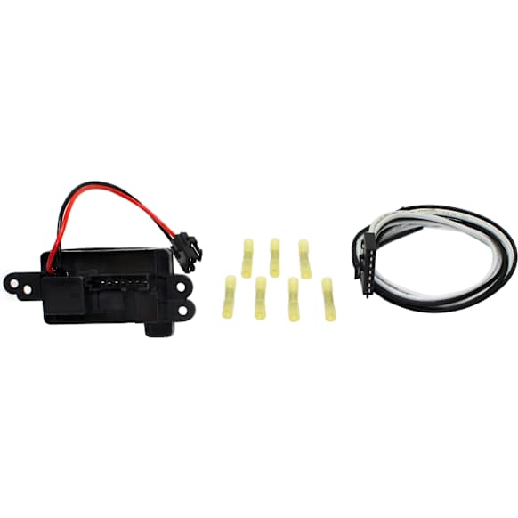 2005 Chevrolet Silverado 2500 HD - Blower Motor Resistor, With Manual A.C. Control; Without Rpo Code D07 (Custom Front Floor Console)