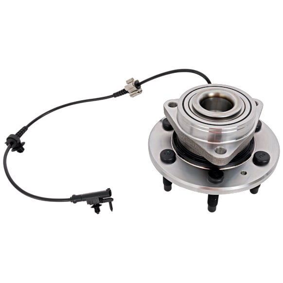 2011 Chevrolet Silverado 1500 LTZ - Front, Driver or Passenger Side Wheel Hub, Four Wheel Drive, 4WD, 6 Lugs, With Bearing, With Sensor