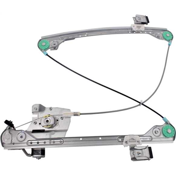 2004 Chrysler Pacifica Base - Front, Driver Side Power Window Regulator, With Motor