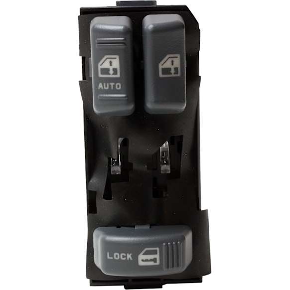 1999 GMC C1500 - Front or Rear, Driver Side Window Switch, 2-Door, Gray, 3 Buttons