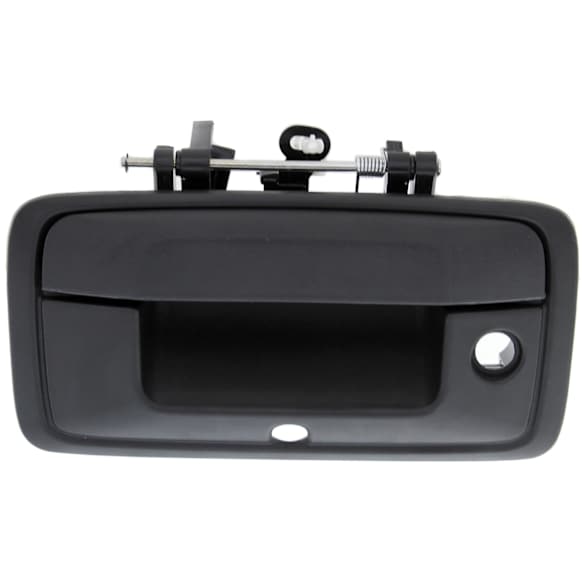 2014-2015 Chevrolet Silverado 1500 - Tailgate Handle, Textured Black Plastic With Camera Hole