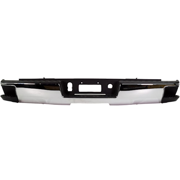 Step Bumper, Chrome Face Bar and Pads Without mounting bracket(s)
