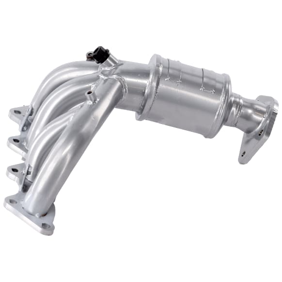 2001-2003 Mitsubishi Galant - Front Catalytic Converter, Federal EPA Standard, 46-State Legal (Cannot ship to CA, CO, NY or ME), With Integrated Exhaust Manifold, 2.4L Engine