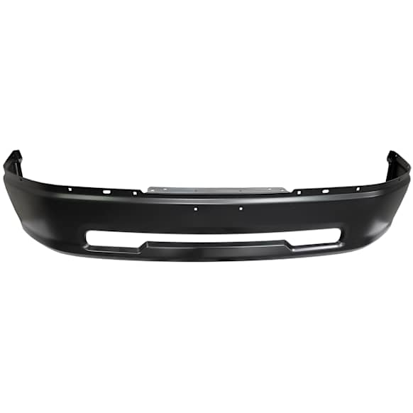Front Bumper, Primed; Steel, without Fog Light Holes
