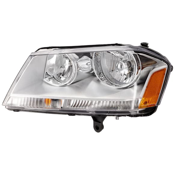 2014 Dodge Avenger - Driver Side Halogen Headlight, With bulb(s), OE Replacement