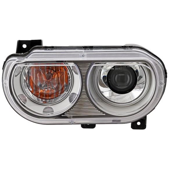 Driver Side Headlight, without Bulb, HID/Xenon, Clear Lens