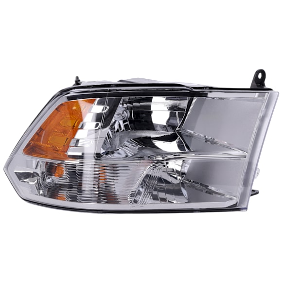 2017 Ram 1500 Tradesman 6 Cyl 3.6L - Passenger Side Halogen Headlight, With bulb(s), For Models with Quad Lights, Without Daytime Running Lights, OE Replacement