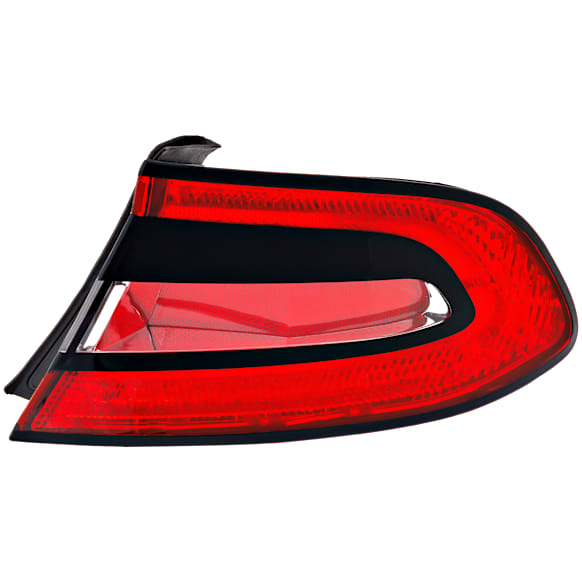 2016 Dodge Dart - Passenger Side, Outer Halogen Tail Light, With bulb(s), Mounts on Body, OE Replacement