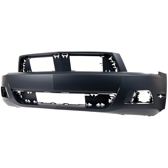 2010 Ford Mustang Base - Front Primed Bumper Cover, CAPA Certified