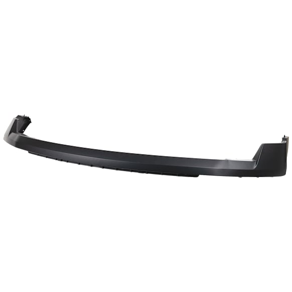 Front, Upper Primed Bumper Cover, Except XL/SVT Models, Without Parking Aid Sensor Holes, Without Fog Light Holes, Without Fender Molding Holes