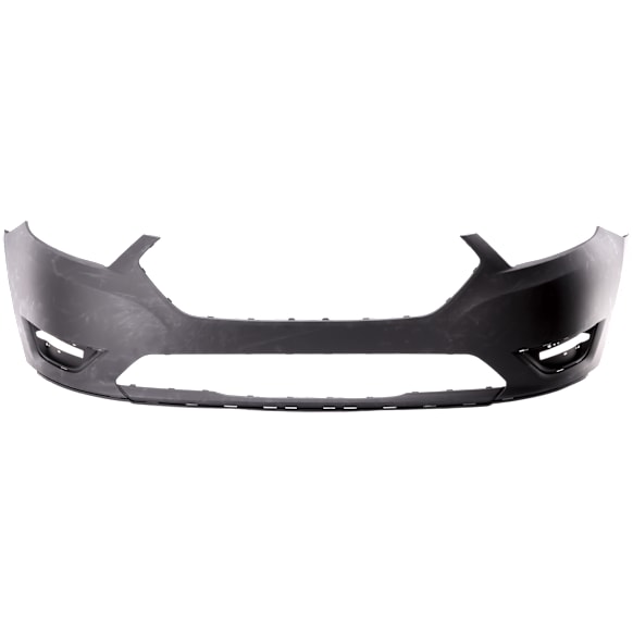 2014 Ford Taurus - Front Primed Bumper Cover, For Model Without Active Park Assist System, CAPA Certified
