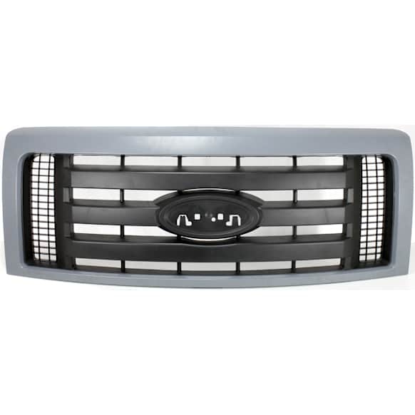 2013 Ford F-150 FX4 - Grille, Gray Shell with Textured Black Insert