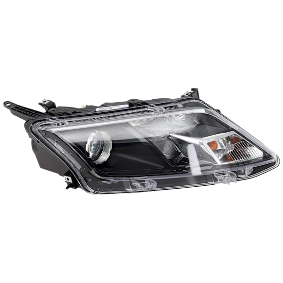 2010-2012 Ford Fusion - Passenger Side Headlight, with Bulb, Halogen, Clear Lens, CAPA Certified