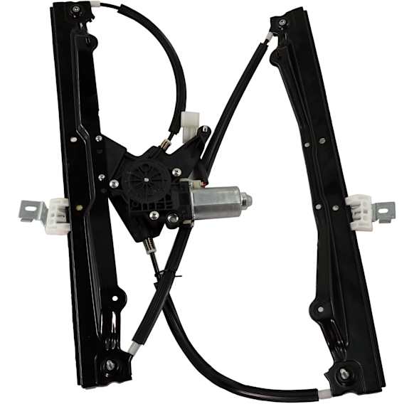 2008 Ford Explorer Sport Trac - Front, Driver Side Power Window Regulator, With Motor