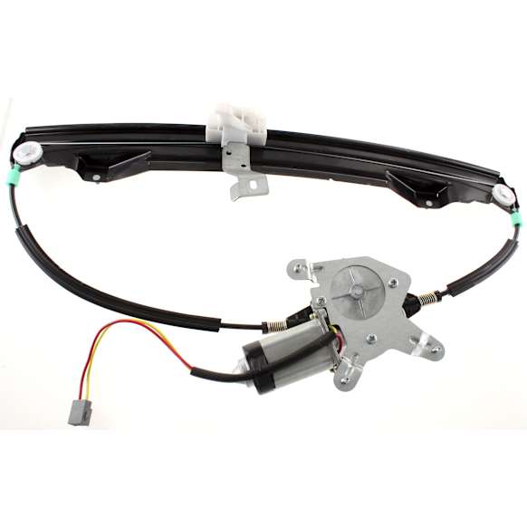 2009 Ford Explorer Sport Trac - Rear, Driver Side Power Window Regulator, With Motor