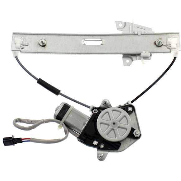 2005-2007 Mercury Mariner - Rear, Passenger Side Power Window Regulator, With Motor