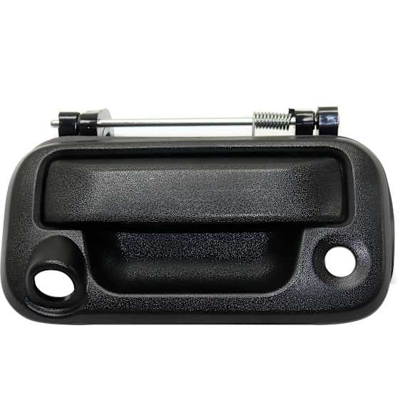 2008 Ford Explorer Sport Trac - Tailgate Handle, Crew Cab Pickup, Textured Black, Plastic, With Camera Hole - Exterior