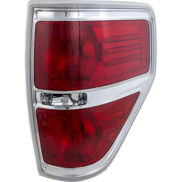 2013 Ford F-150 - Passenger Side Halogen Tail Light, Without bulb(s), Styleside, OE Replacement, CAPA Certified