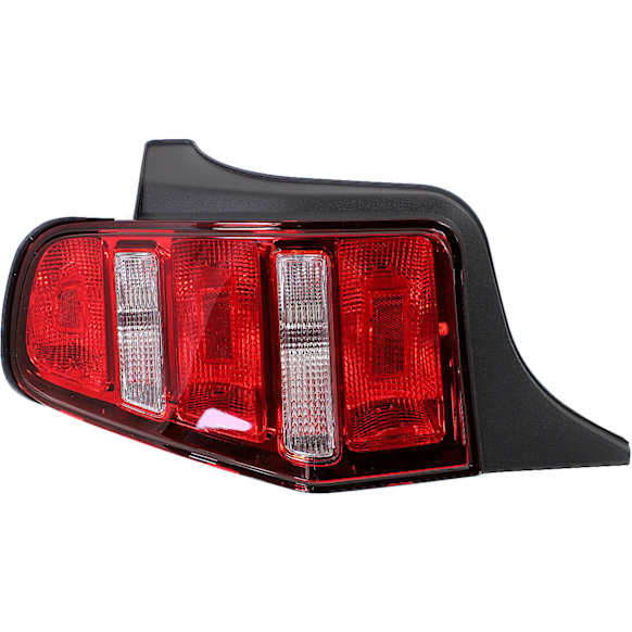2011 Ford Mustang Base - Driver Side Halogen Tail Light, Without bulb(s), OE Replacement, Coupe, CAPA Certified