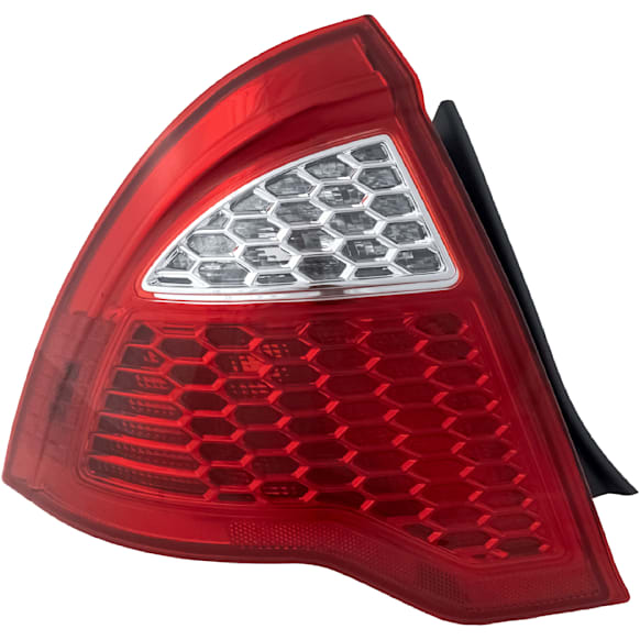 2012 Ford Fusion S - Driver Side Halogen Tail Light, Without bulb(s), OE Replacement