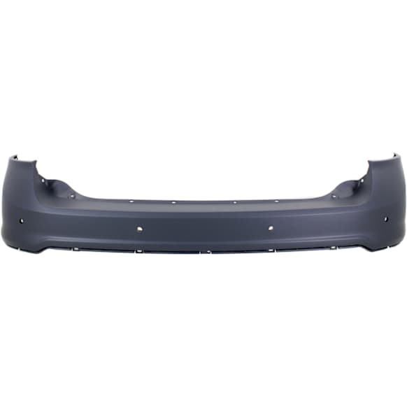 2014 Ford Edge - Rear, Upper Primed Bumper Cover, CAPA Certified