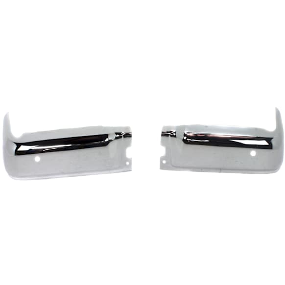 2010 Ford F-150 FX4 - Step Bumper, For Models With Rear Object Sensor Holes, Chrome, Face Bar Only; With pad provision, Without mounting bracket(s)