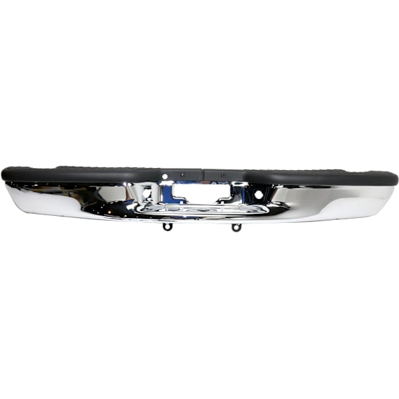 2002 Ford F-150 - Step Bumper, Chrome, Face Bar and Pads, Without mounting bracket(s)