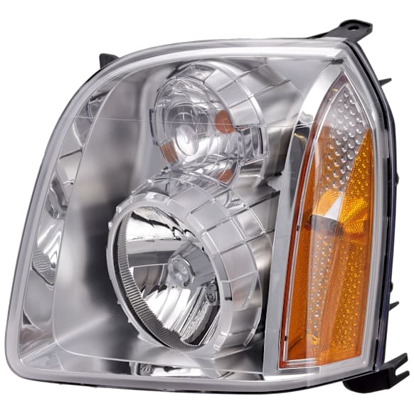 2008 GMC Yukon XL 1500 - Driver Side Halogen Headlight, With bulb(s), OE Replacement, CAPA Certified