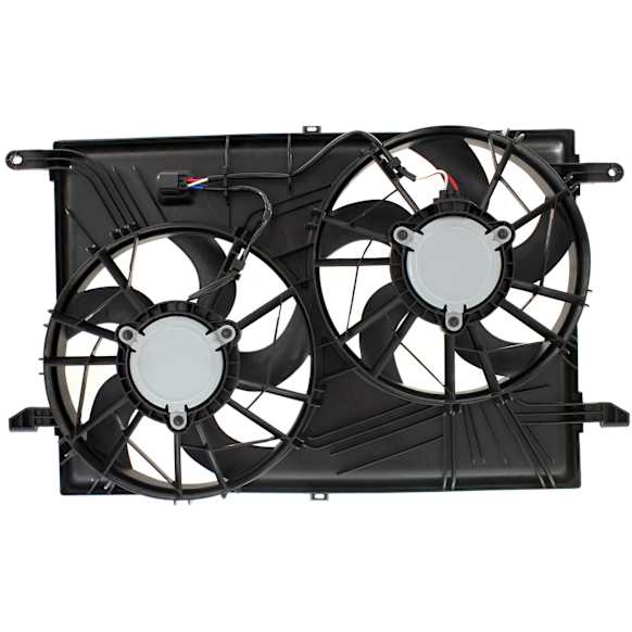2008-2017 Buick Enclave - Radiator Fan -  Fan Blade, Motor and Shroud