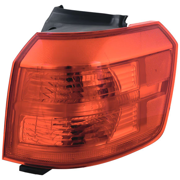 2017 GMC Terrain SLE - Passenger Side, Outer Halogen Tail Light, With bulb(s), Mounts on Body, OE Replacement, CAPA Certified