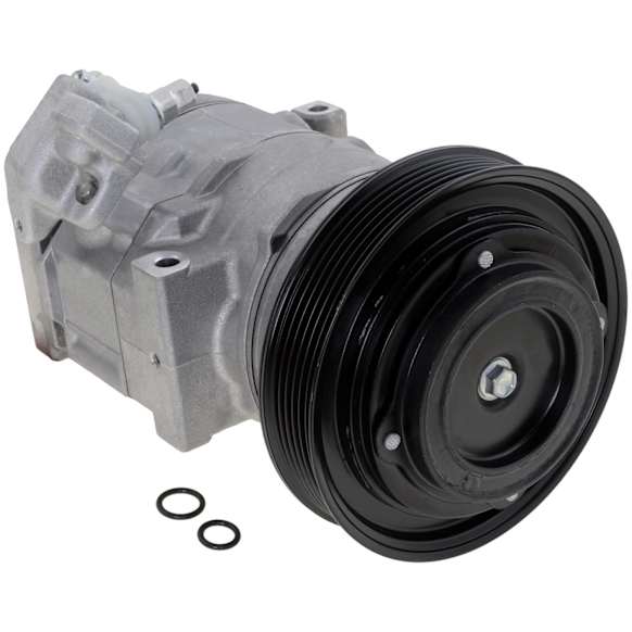 A/C Compressor, with Clutch, 6-Groove Pulley, 6 Cyl., 3.7L Engine
