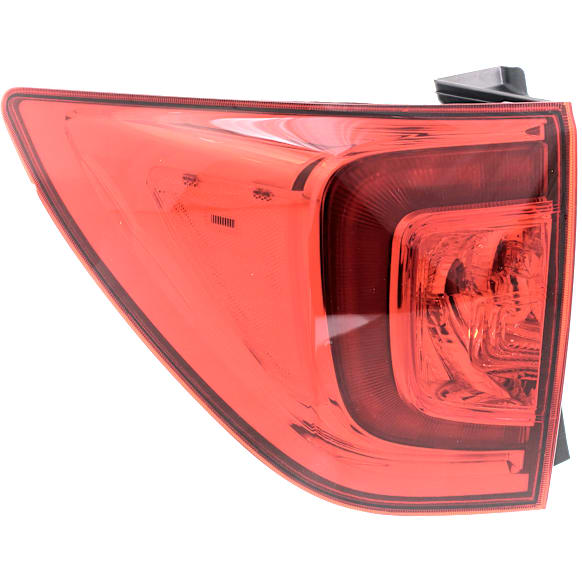 2022 Honda Passport - Driver Side, Outer Halogen Tail Light, With bulb(s), Mounts on Body, OE Replacement