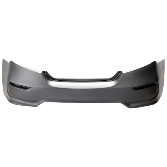 Rear Primed Bumper Cover, Coupe, CAPA Certified