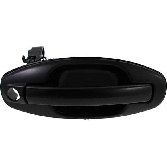 Front, Passenger Side Primed Exterior Door Handle, With Key Hole