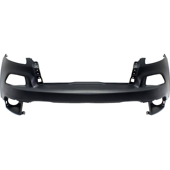 Front Primed Bumper Cover, Except Trailhawk Model, For Models without Parking Aid Sensor, without Headlight Washer, Except Trailhawk/Overland Models