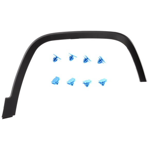 2015 Jeep Cherokee - Front, Passenger Side, Fender Flares, For Models Without Off Road Package, Textured Black