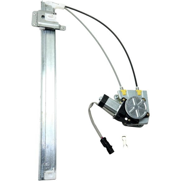 Rear, Passenger Side Window Regulator, Power, Ball Stud Style