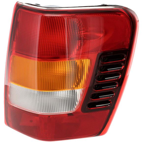 Passenger Side Tail Light, with Bulb, Halogen, Amber, Clear and Red Lens, Production Date From November 2001
