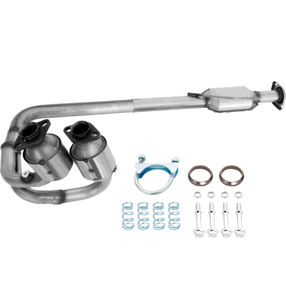 2006 Jeep Wrangler X - Front Catalytic Converter, 6 Cyl 4.0L, Federal EPA Standard, 46-State Legal (Cannot ship to CA, CO, NY or ME), Undercar, Direct Replacement Series