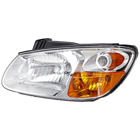 2007 Kia Spectra - Driver Side Halogen Headlight, With bulb(s), OE Replacement