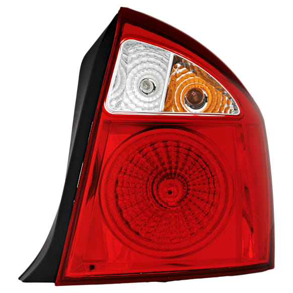 2005 Kia Spectra - Passenger Side Halogen Tail Light, With bulb(s), 4-Door, OE Replacement, Sedan
